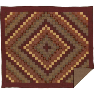 Heritage Farms Luxury King Quilt 120Wx105L VHC Brands - The Fox Decor